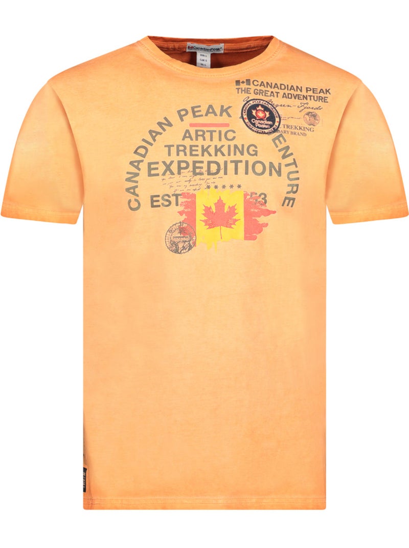 T-shirt estampada jergeneak – canadian peak Coral - Kiabi