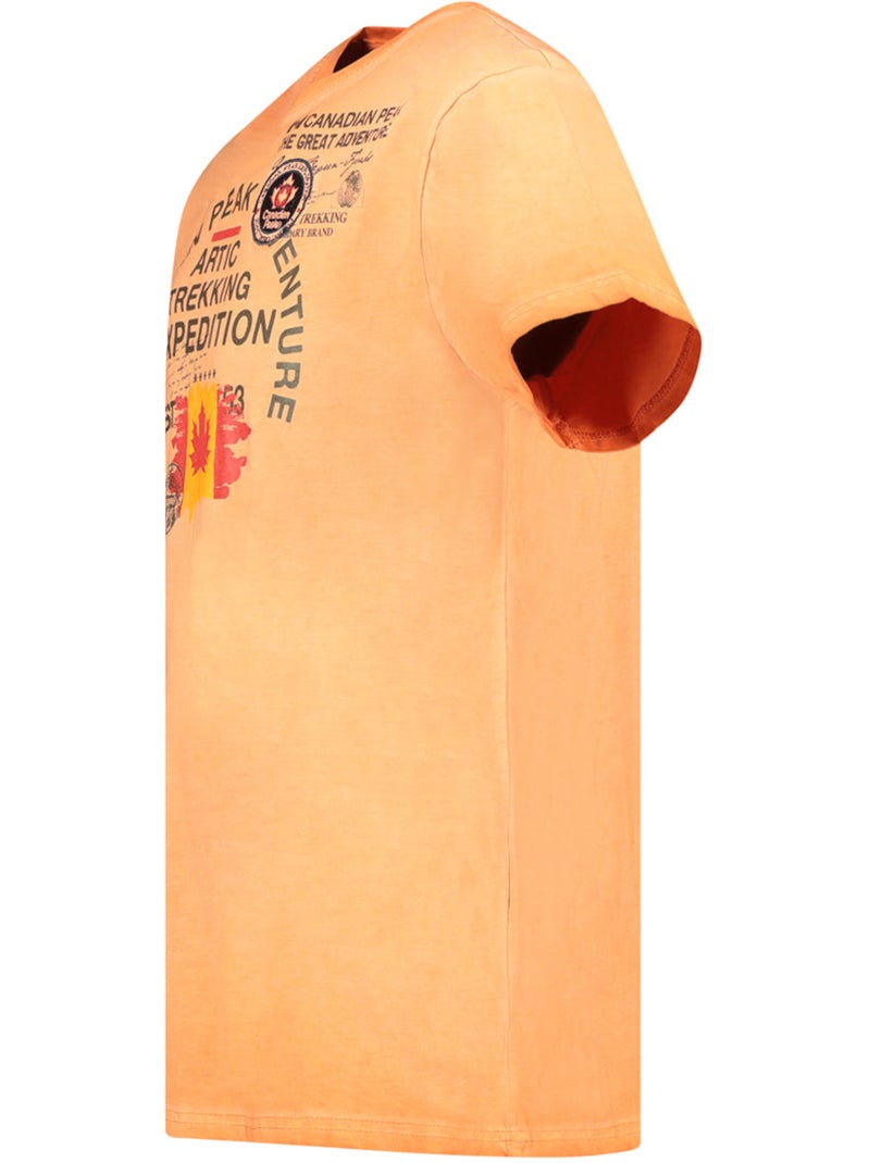 T-shirt estampada jergeneak – canadian peak Coral - Kiabi