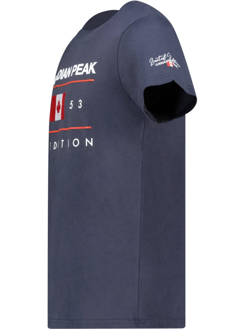 T-shirt estampada jezoleak – canadian peak Azul-marinho - Kiabi
