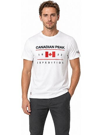 T-shirt estampada jezoleak – canadian peak