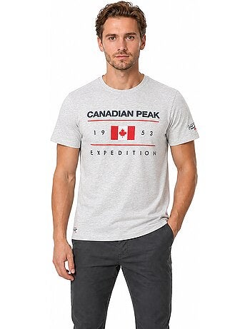 T-shirt estampada jezoleak – canadian peak