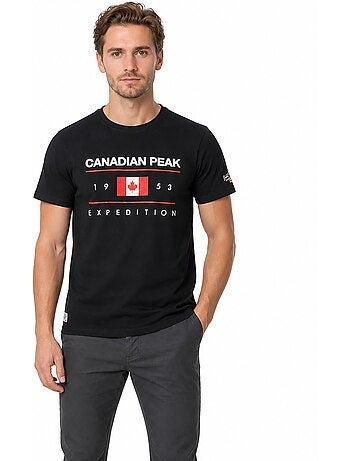 T-shirt estampada jezoleak – canadian peak