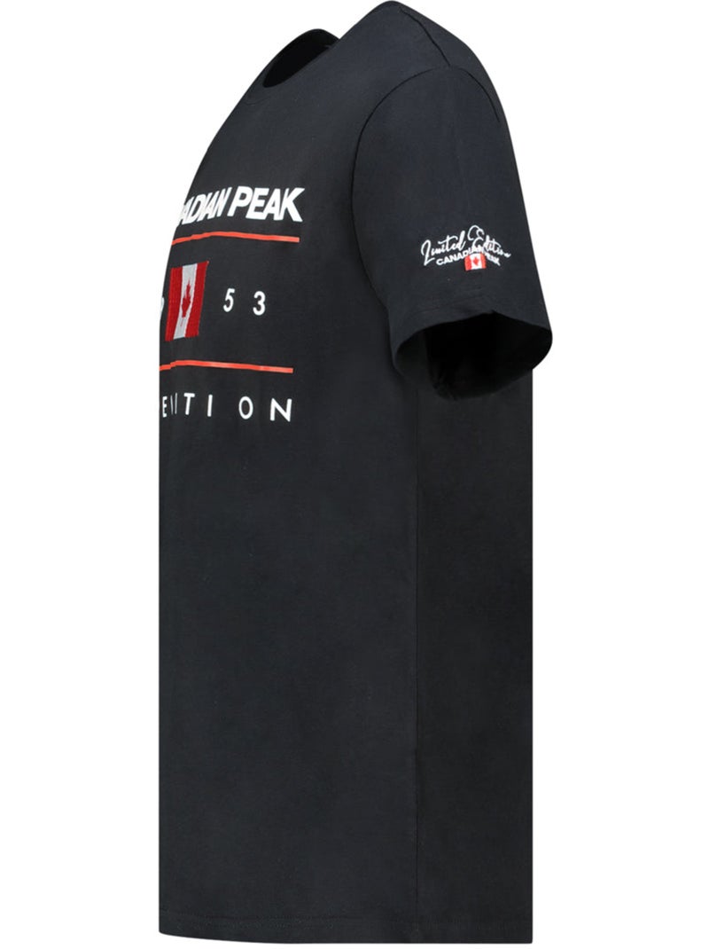 T-shirt estampada jezoleak – canadian peak Preto - Kiabi