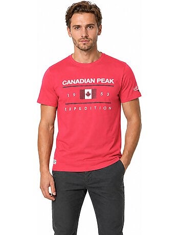 T-shirt estampada jezoleak – canadian peak