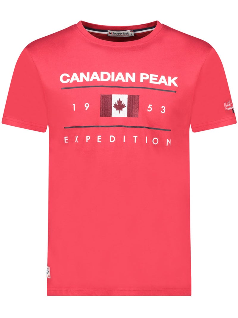 T-shirt estampada jezoleak – canadian peak Vermelho - Kiabi