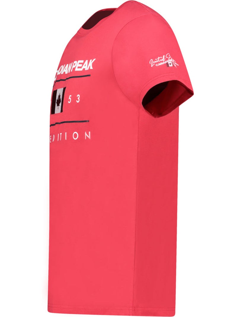 T-shirt estampada jezoleak – canadian peak Vermelho - Kiabi