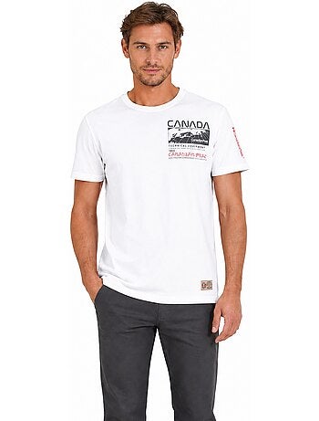T-shirt estampada jholmeak – canadian peak
