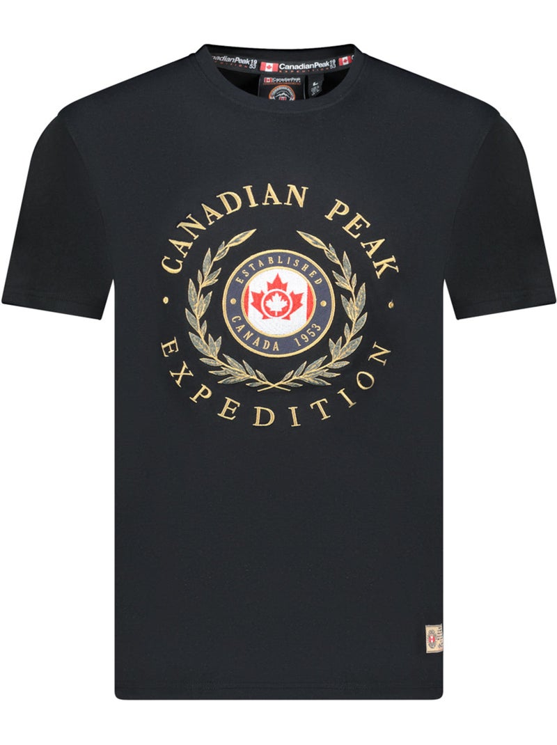 T-shirt estampada jigereak – canadian peak Preto - Kiabi