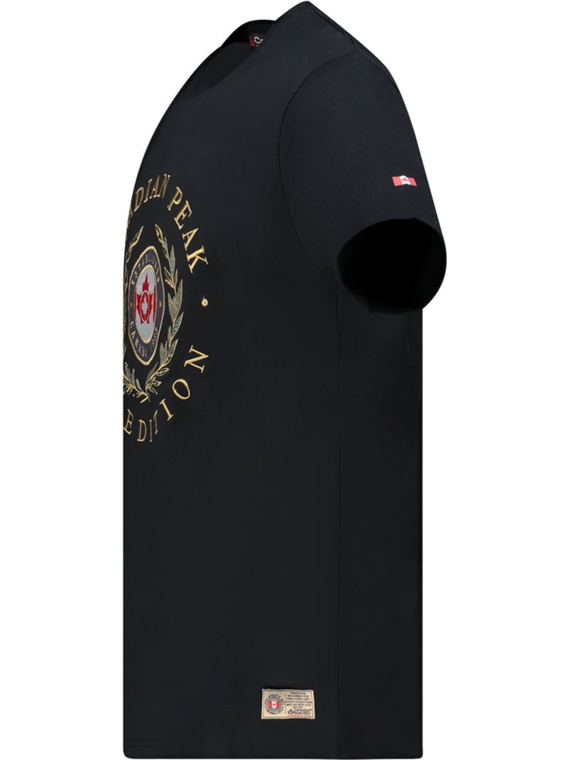 T-shirt estampada jigereak – canadian peak Preto - Kiabi