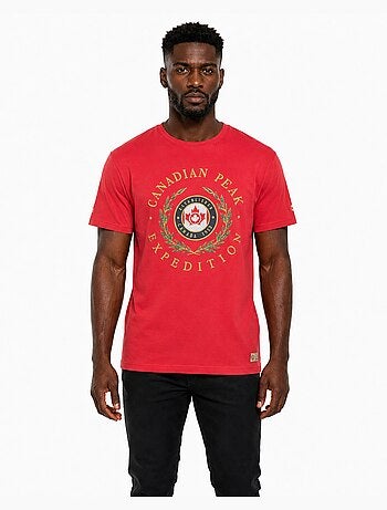 T-shirt estampada jigereak – canadian peak