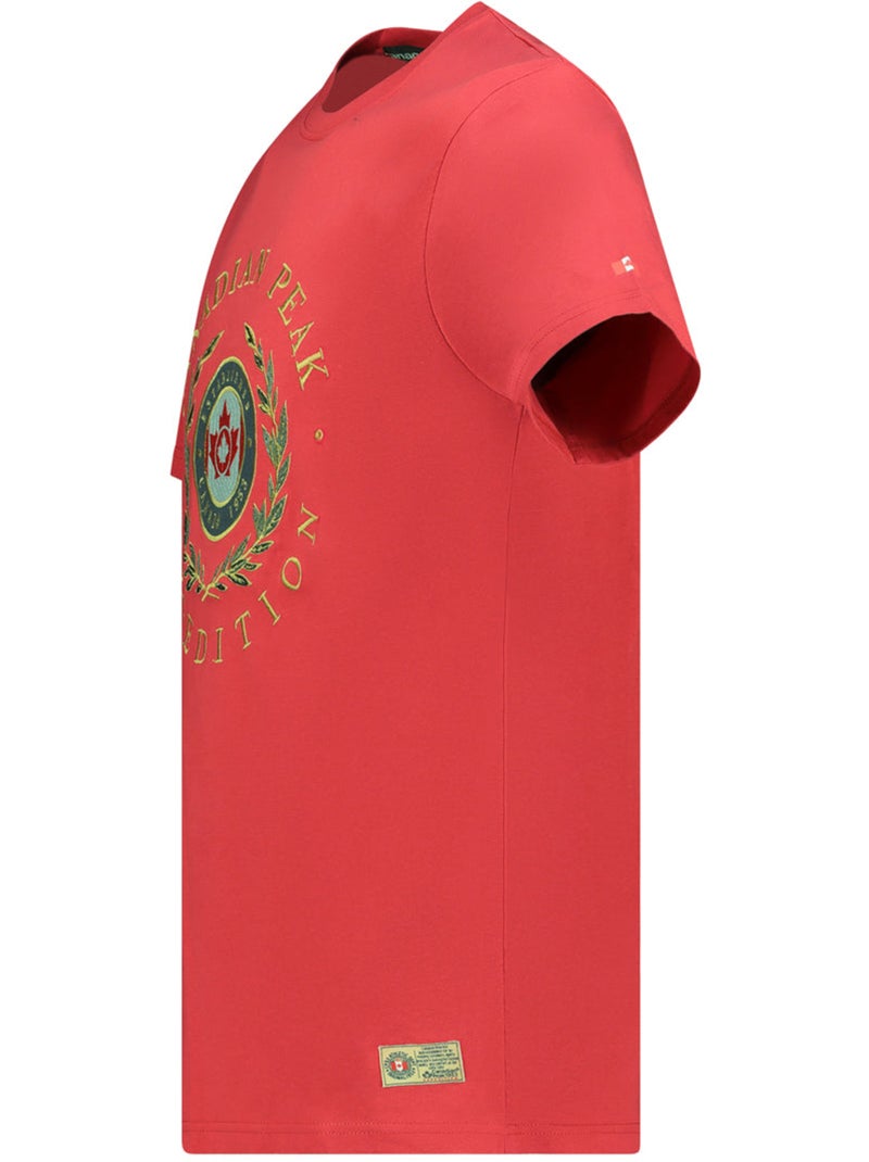 T-shirt estampada jigereak – canadian peak Vermelho - Kiabi