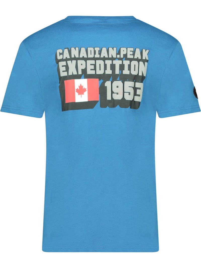 T-shirt estampada jistereak – canadian peak Azul - Kiabi