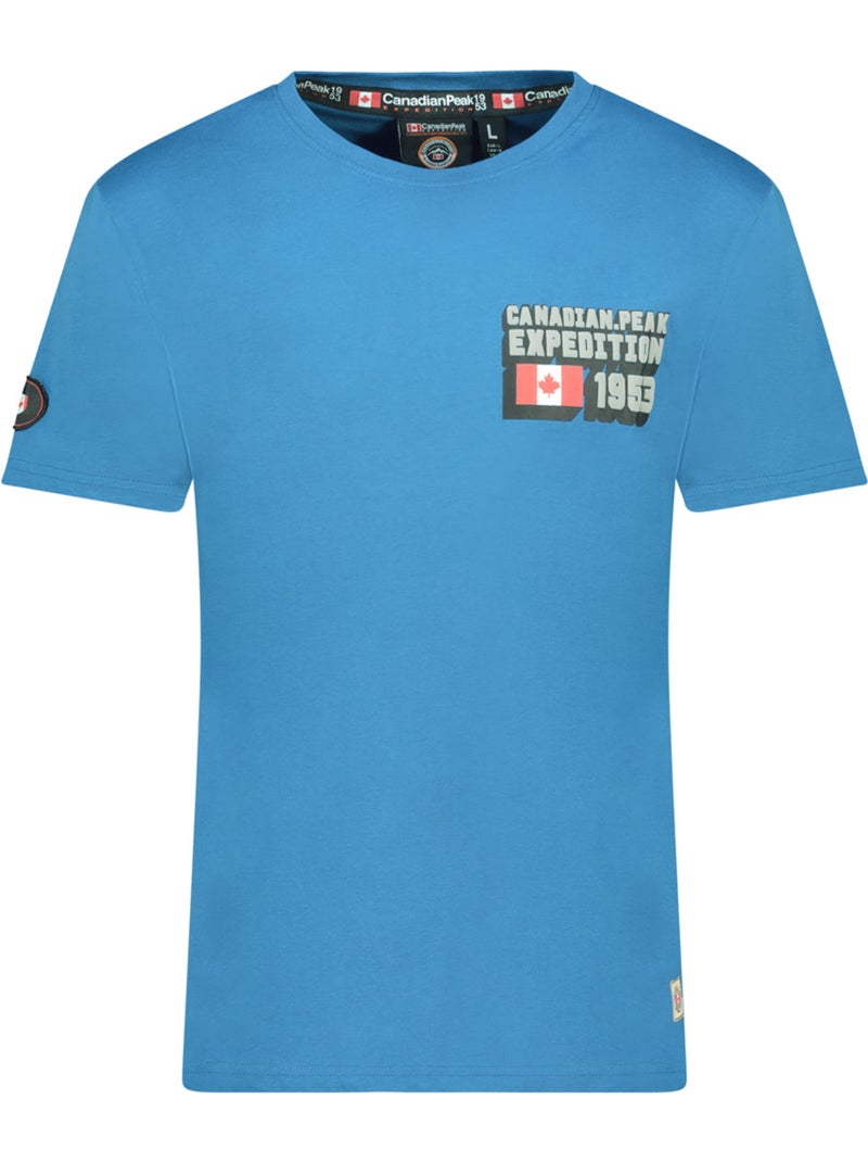 T-shirt estampada jistereak – canadian peak Azul - Kiabi