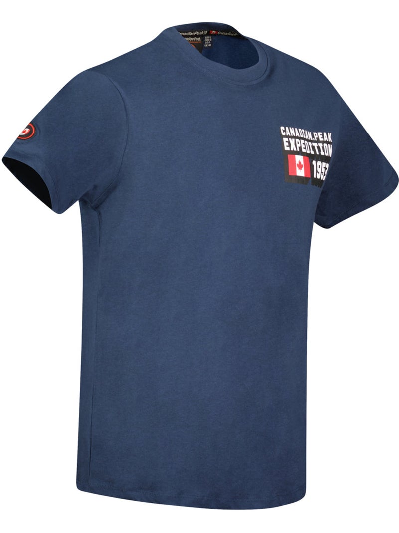 T-shirt estampada jistereak – canadian peak Azul-marinho - Kiabi
