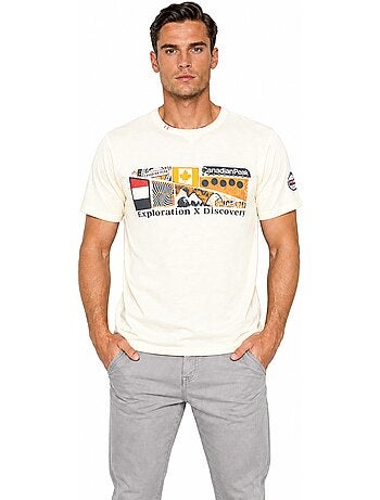 T-shirt estampada jiveak – canadian peak