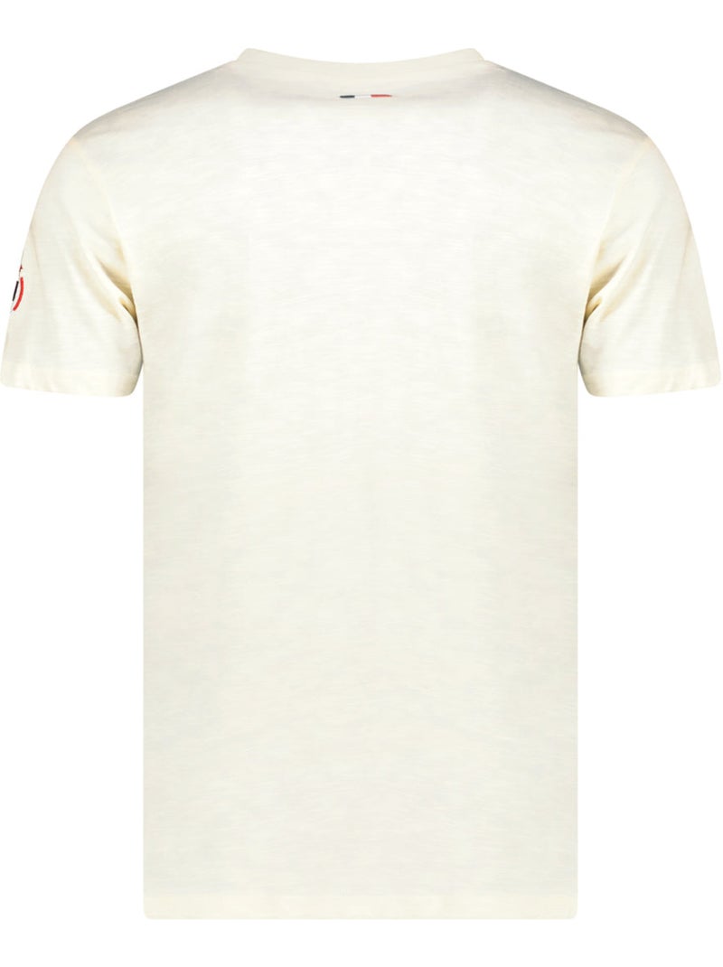 T-shirt estampada jiveak – canadian peak Branco sujo - Kiabi