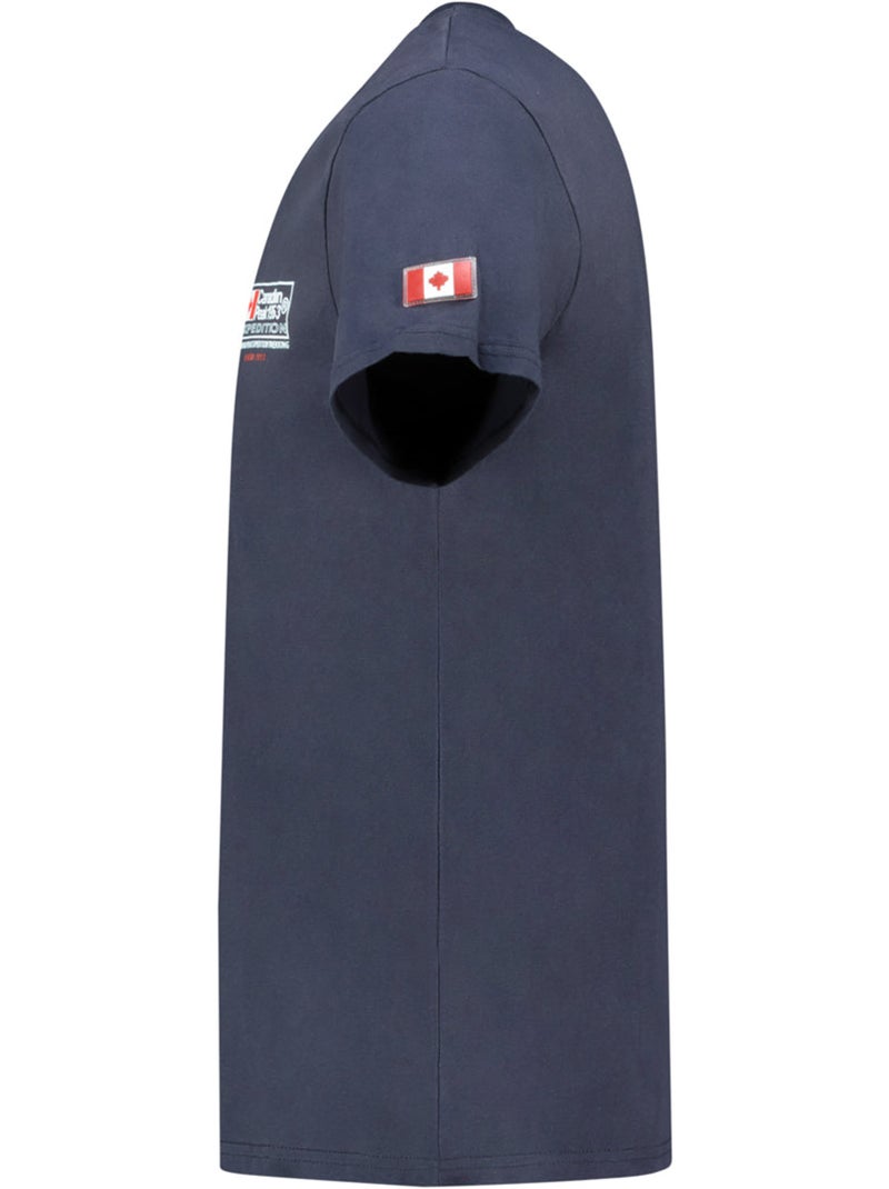 T-shirt estampada joffroyeak – canadian peak Azul-marinho - Kiabi