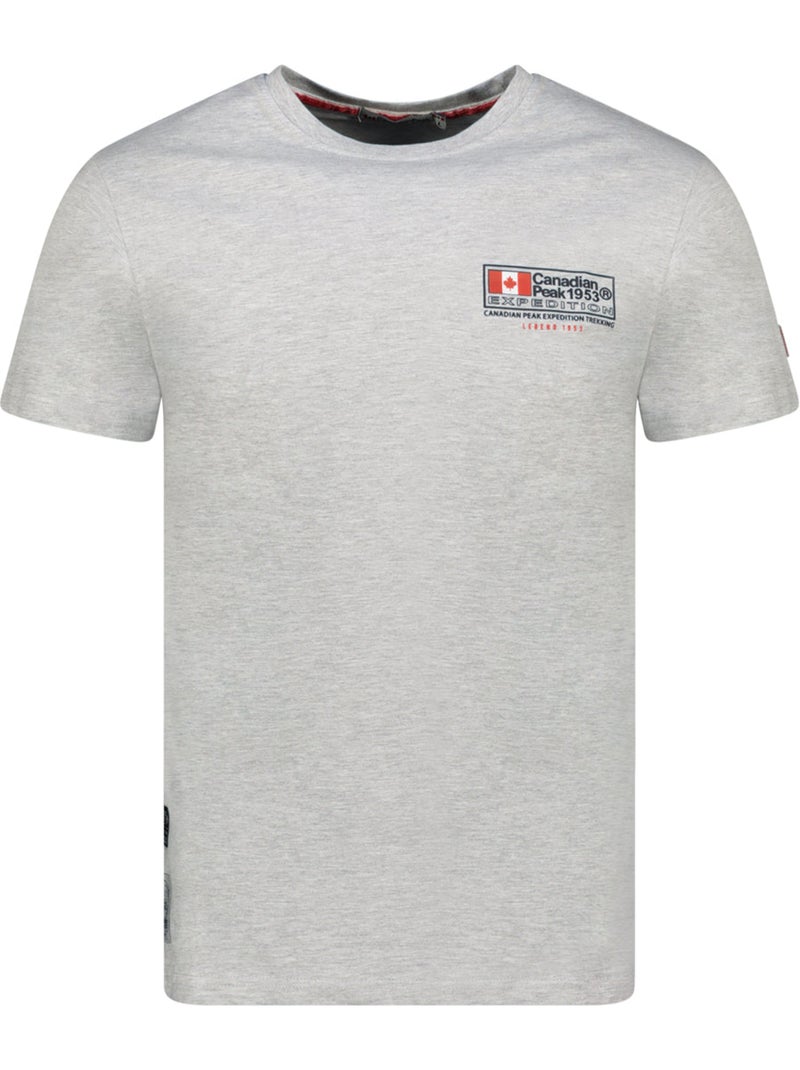 T-shirt estampada joffroyeak – canadian peak Cinza claro - Kiabi
