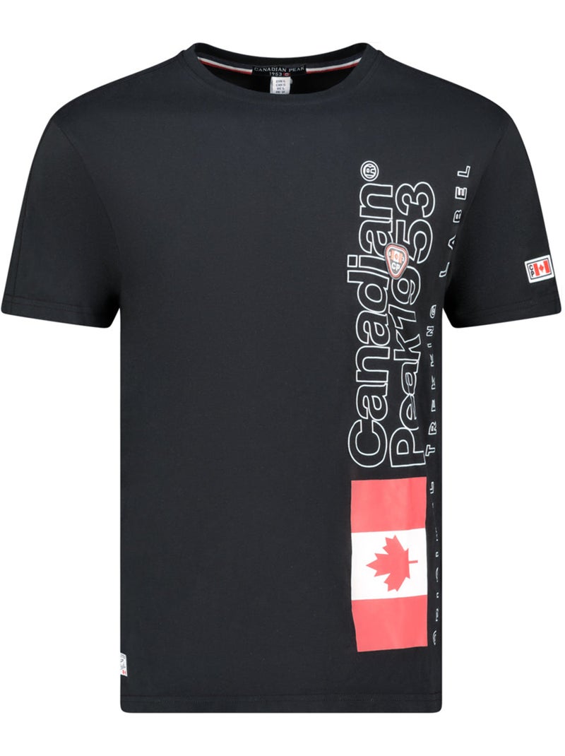 T-shirt estampada jogoeak – canadian peak Preto - Kiabi