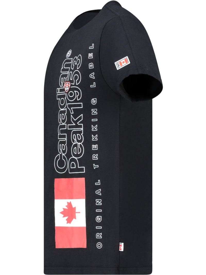 T-shirt estampada jogoeak – canadian peak Preto - Kiabi