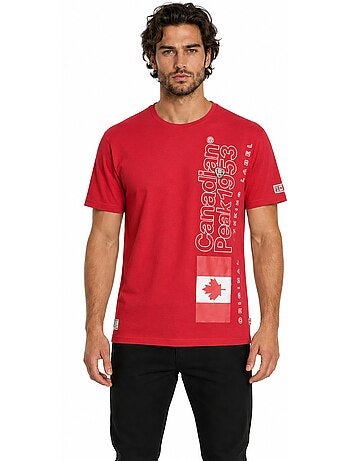 T-shirt estampada jogoeak – canadian peak