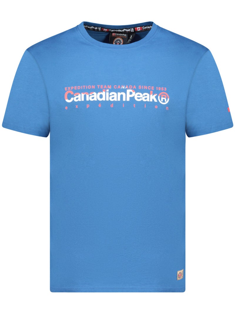 T-shirt estampada jopeakeak – canadian peak Azul - Kiabi