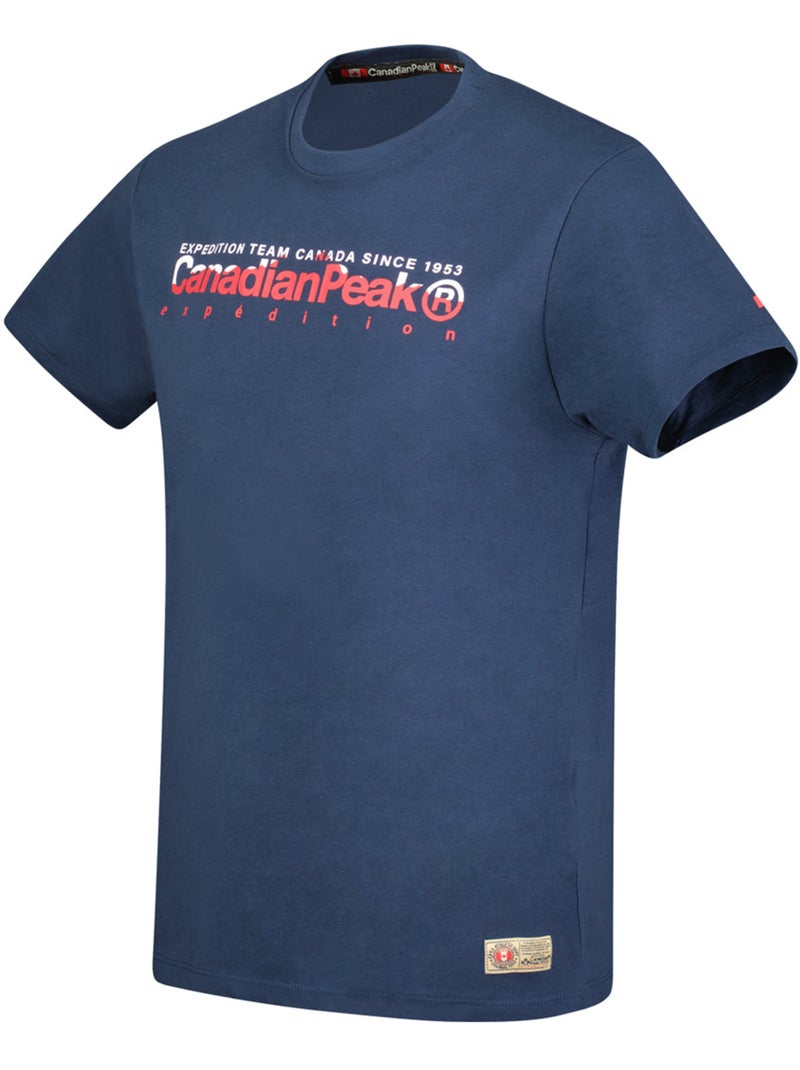 T-shirt estampada jopeakeak – canadian peak Azul-marinho - Kiabi