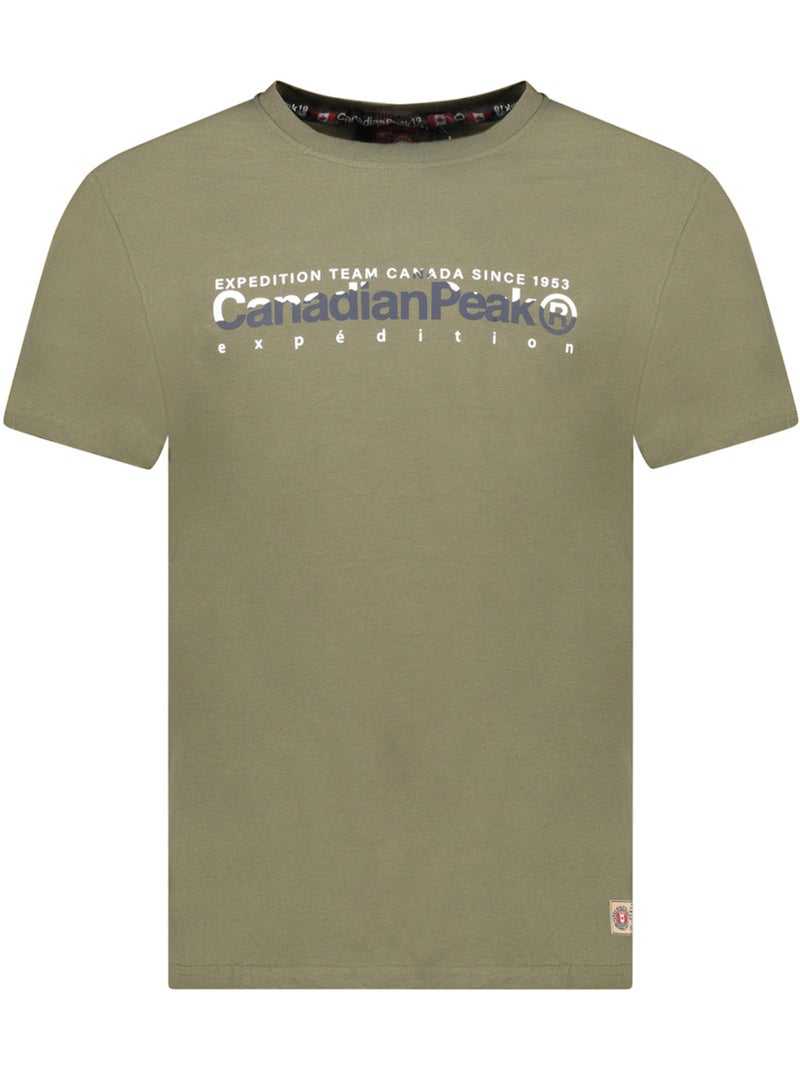 T-shirt estampada jopeakeak – canadian peak Cáqui - Kiabi