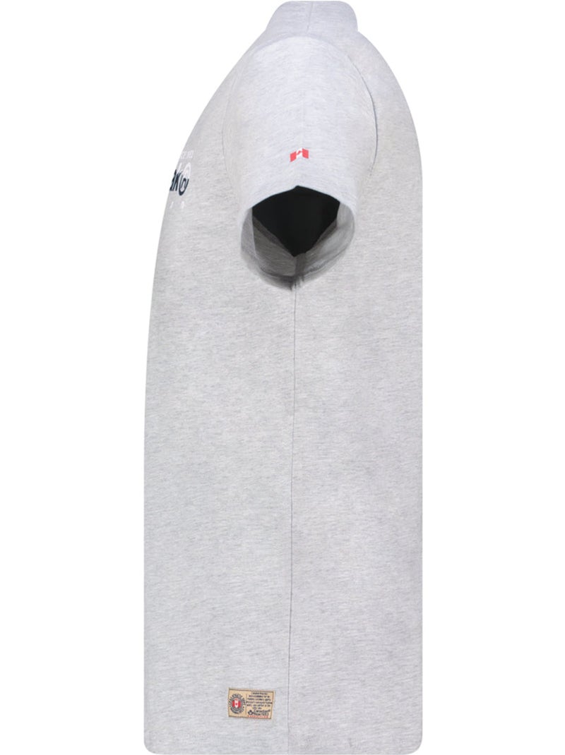 T-shirt estampada jopeakeak – canadian peak Cinza claro - Kiabi