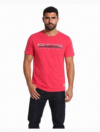 T-shirt estampada jopeakeak – canadian peak