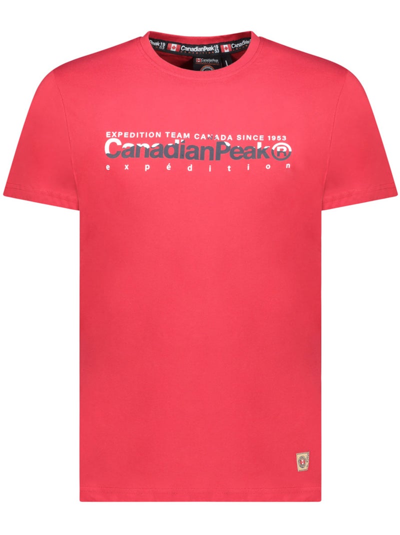 T-shirt estampada jopeakeak – canadian peak Vermelho - Kiabi