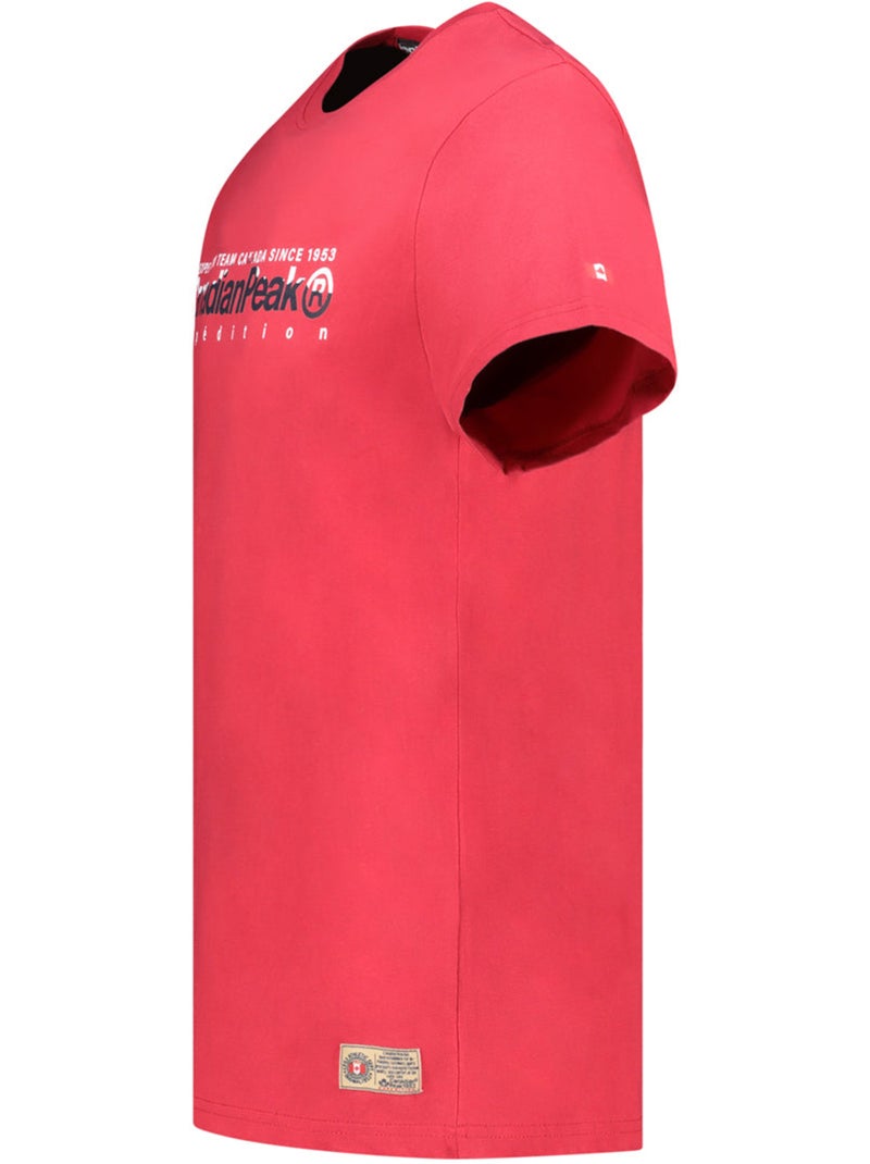 T-shirt estampada jopeakeak – canadian peak Vermelho - Kiabi