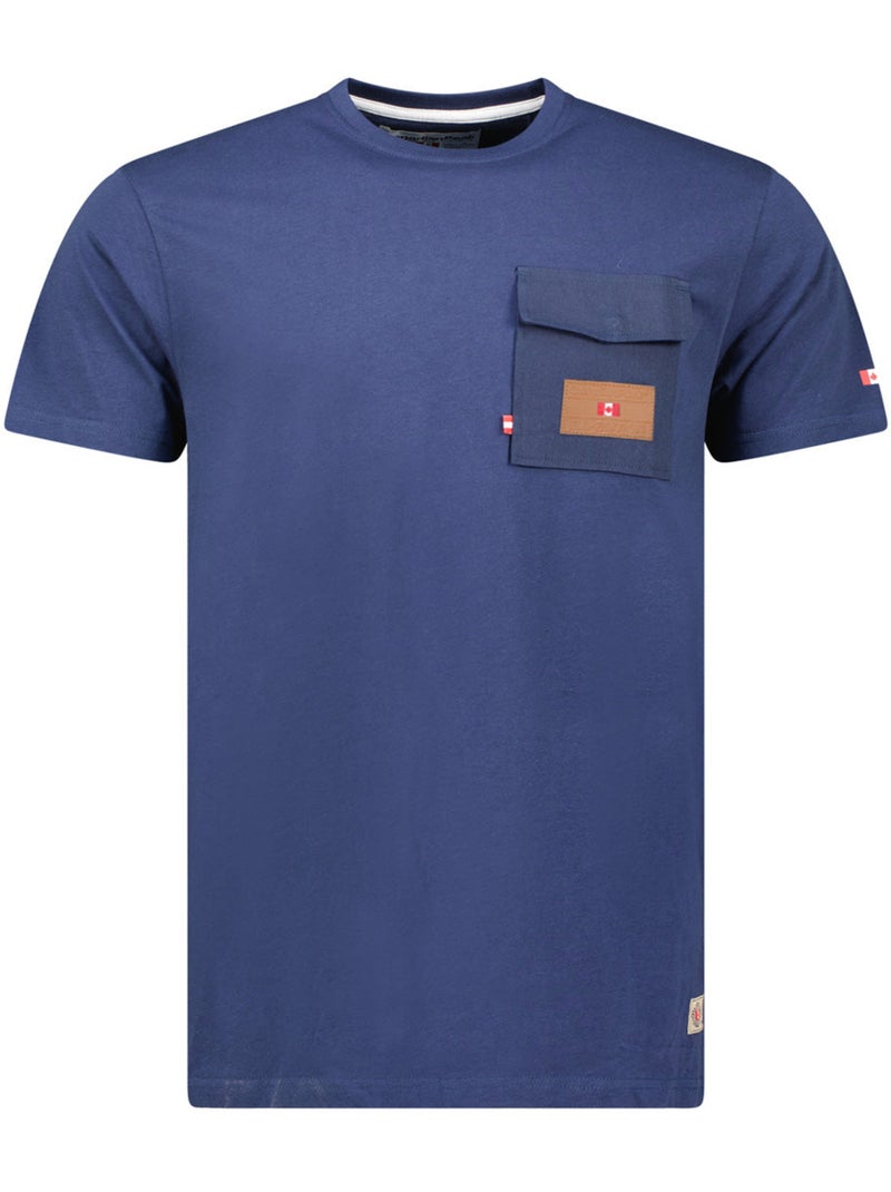 T-shirt estampada josseak – canadian peak Azul-marinho - Kiabi