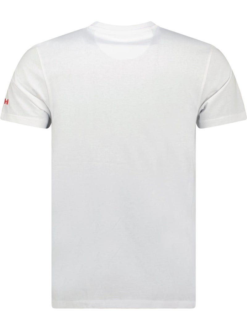 T-shirt estampada josseak – canadian peak Branco - Kiabi