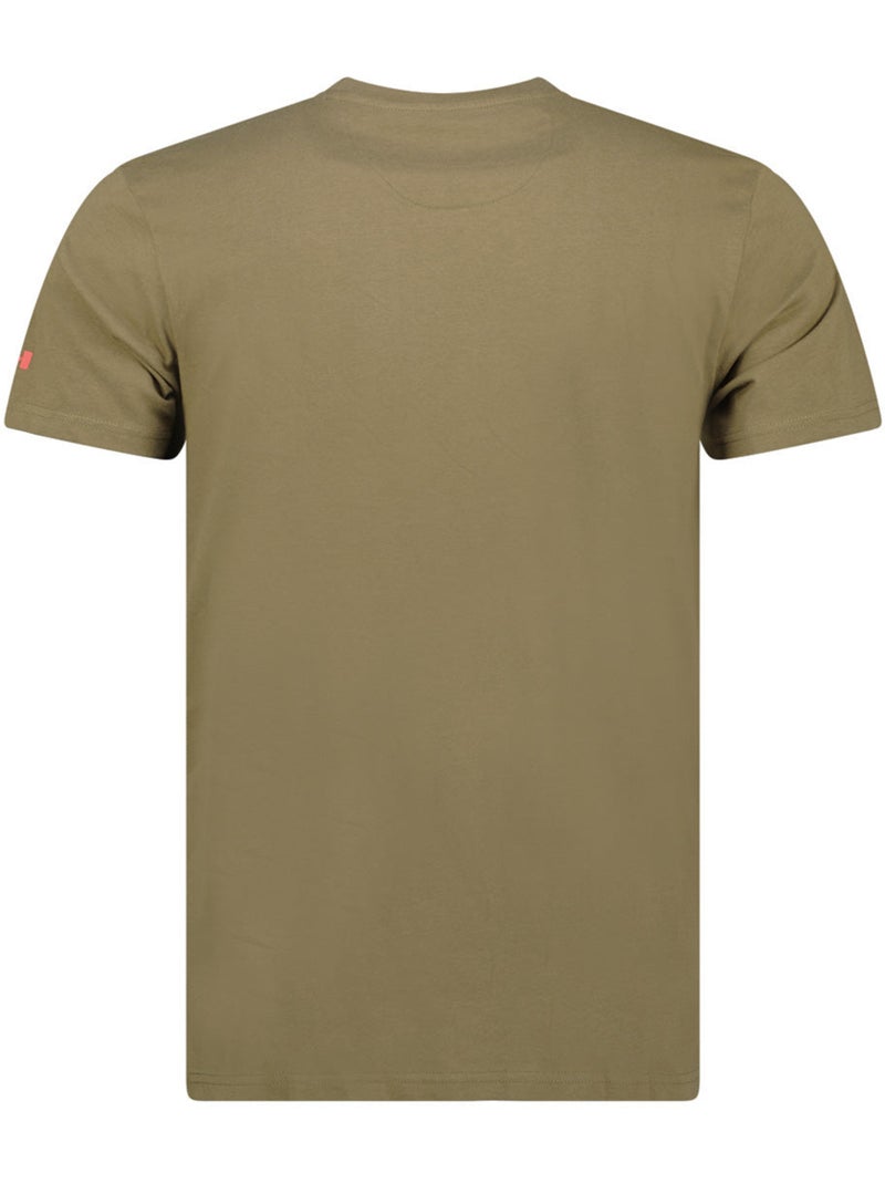 T-shirt estampada josseak – canadian peak Cáqui - Kiabi