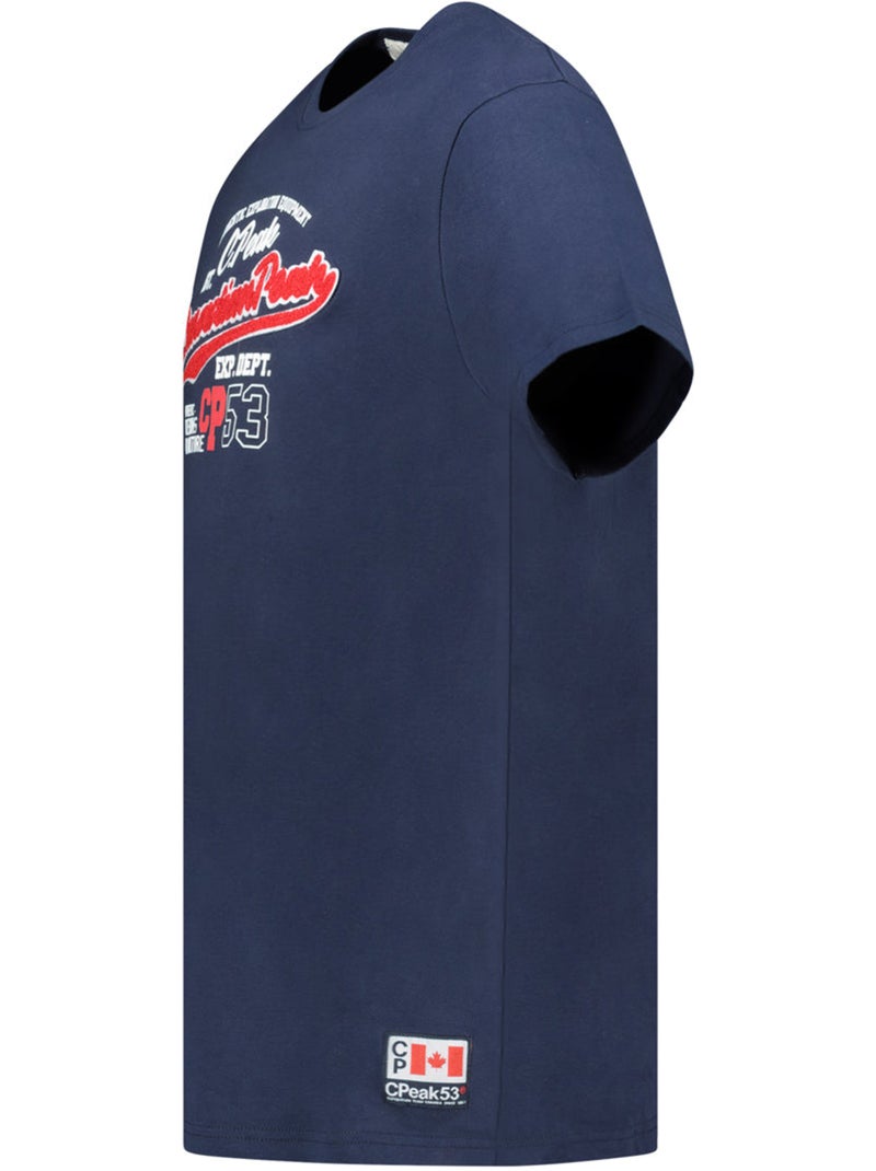 T-shirt estampada jurbeak – canadian peak Azul-marinho - Kiabi