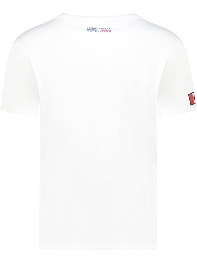 T-shirt estampada jurbeak – canadian peak Branco - Kiabi