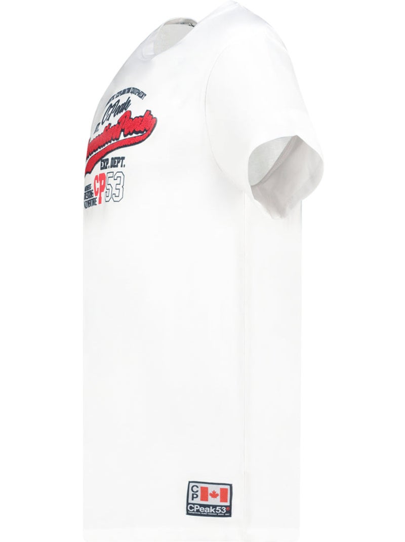T-shirt estampada jurbeak – canadian peak Branco - Kiabi