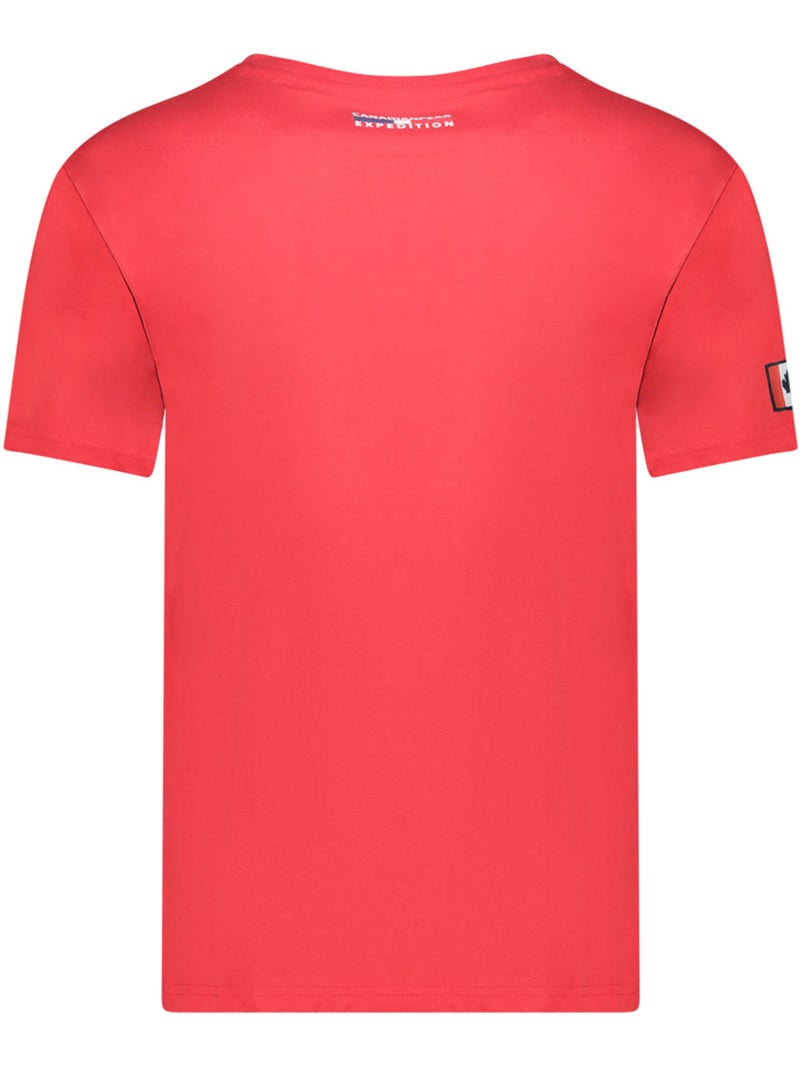 T-shirt estampada jurbeak – canadian peak Vermelho - Kiabi