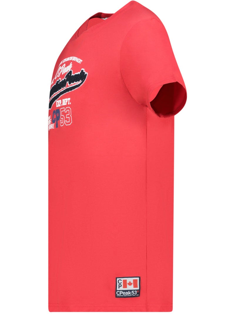 T-shirt estampada jurbeak – canadian peak Vermelho - Kiabi