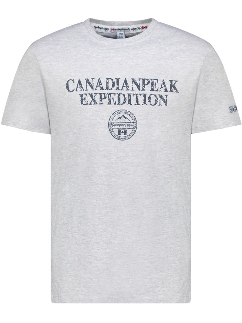 T-shirt estampada jvickeak – canadian peak Cinza claro - Kiabi