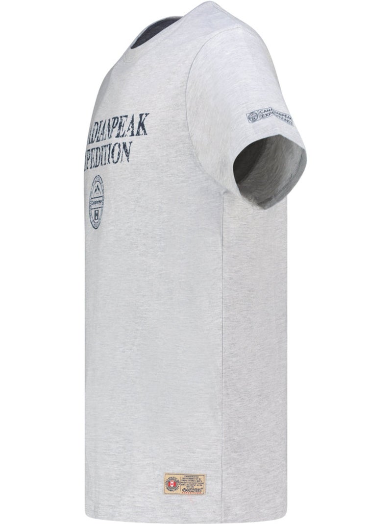 T-shirt estampada jvickeak – canadian peak Cinza claro - Kiabi