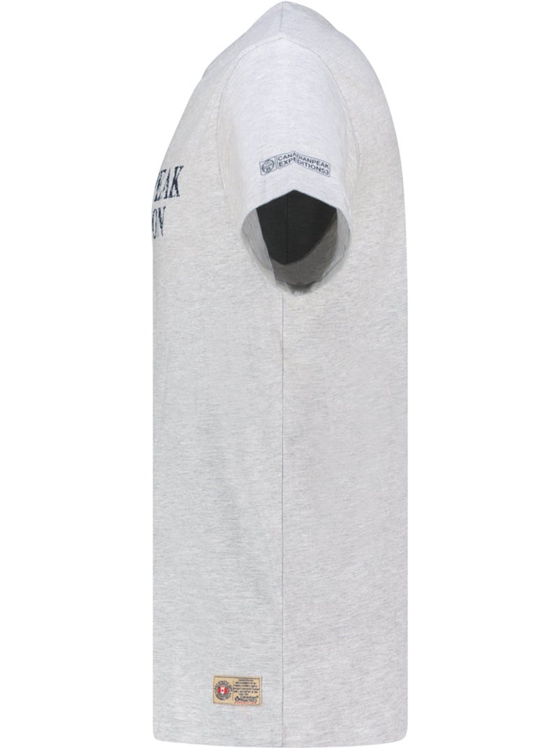T-shirt estampada jvickeak – canadian peak Cinza claro - Kiabi