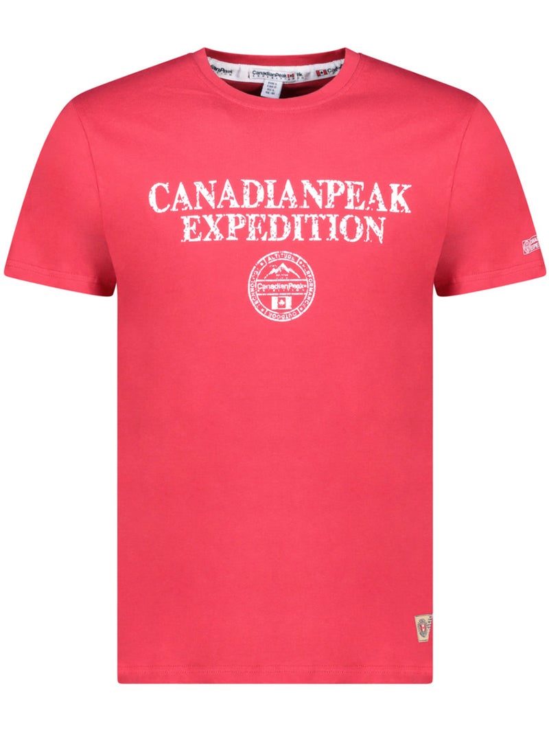 T-shirt estampada jvickeak – canadian peak Vermelho - Kiabi