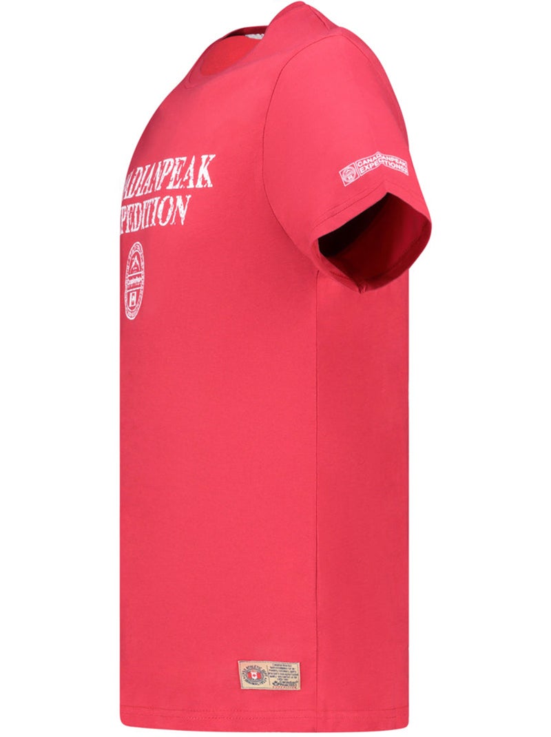 T-shirt estampada jvickeak – canadian peak Vermelho - Kiabi