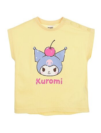 T-shirt estampada 'Kuromi' - Fácil de vestir