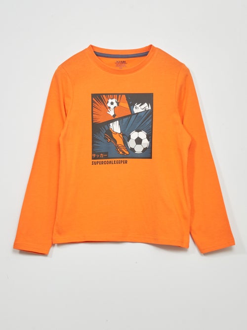 T-shirt estampada - Kiabi