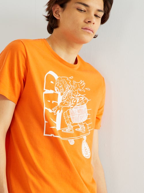 T-shirt estampada - Kiabi