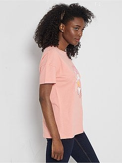T-shirt estampada 'Margarida' - Kiabi