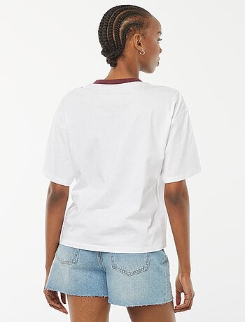 T-shirt estampada 'New York' oversize